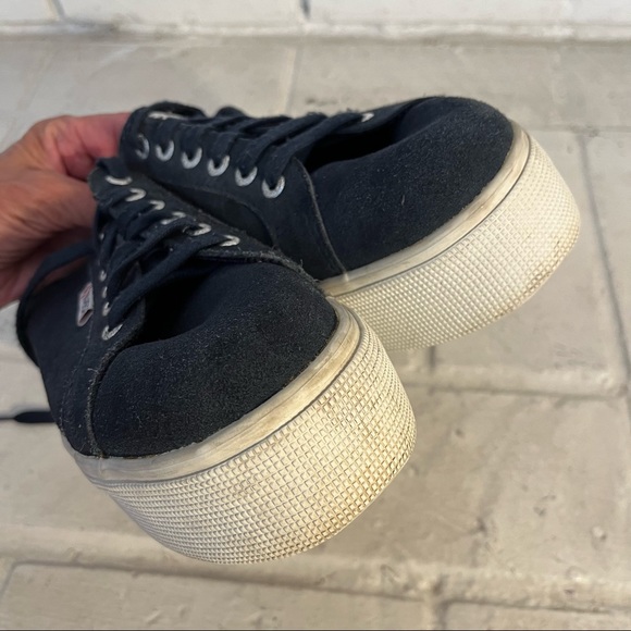 Superga Navy Classic Sneakers Size 9 - Picture 6 of 10